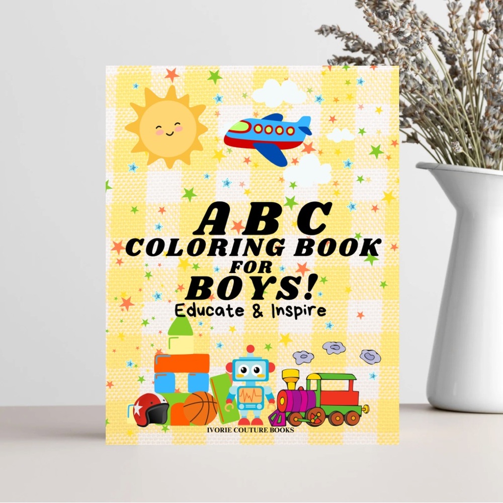 Inspiration ABC Coloring Book for Boys – Fun and Educational